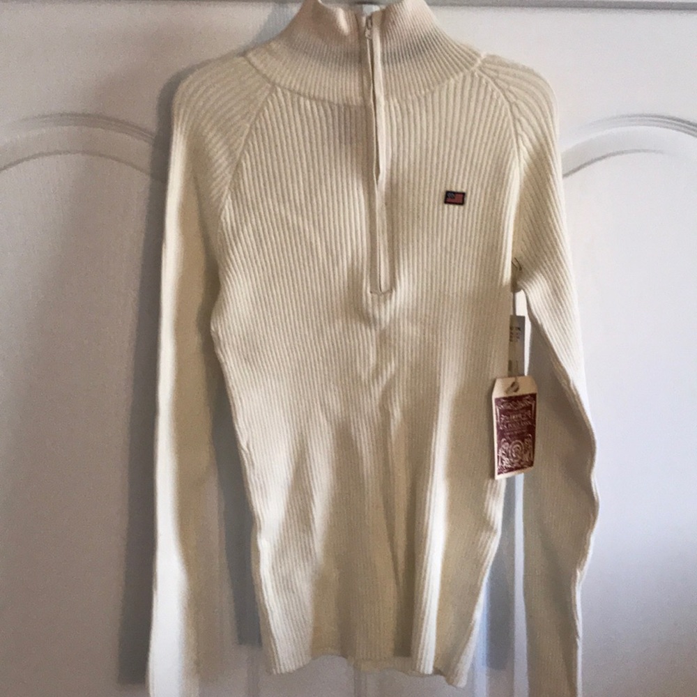 US Polo Association Cream Sweater